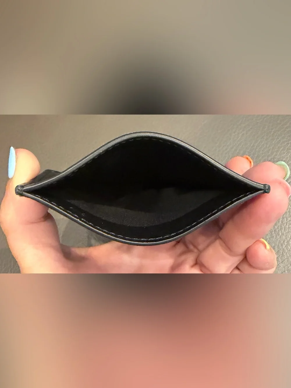Valentino Garavani X Undercover Skull Logo Card Holder